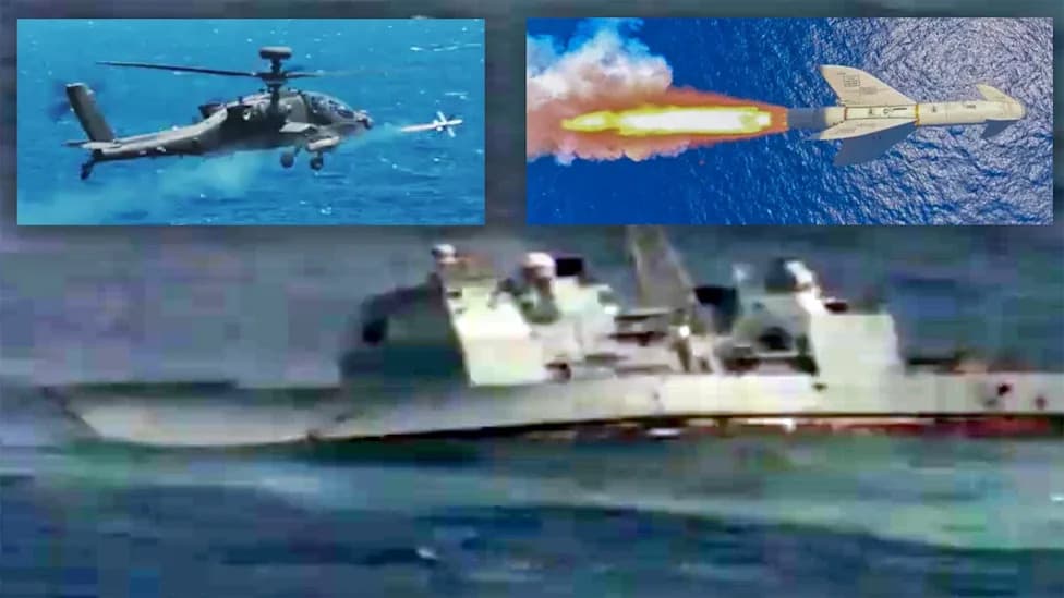 Helicopters Steal the Spotlight at RIMPAC 2026 SINKEX — Apaches Launch Spike NLOS as Allies Fire Penguin, Hellfire and Marte