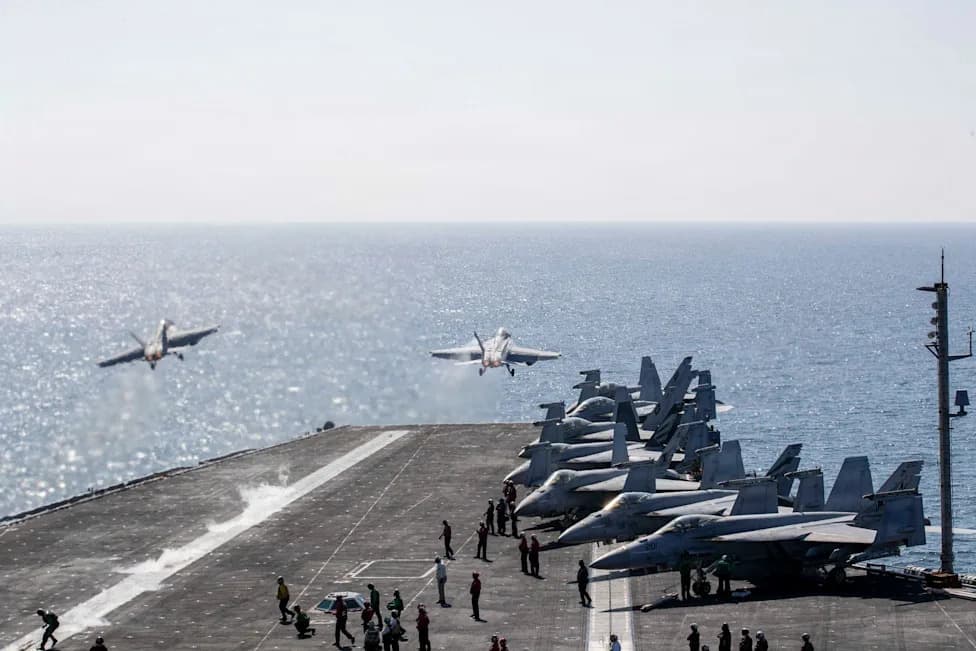 US Strikes Reportedly Reach Northern Iran — Caspian Naval Base Said To Be Hit