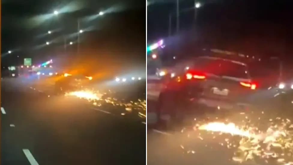 Melbourne Man With 0.215 BAC Drove Home On Bare Rims — SUV Caught Fire Outside His House