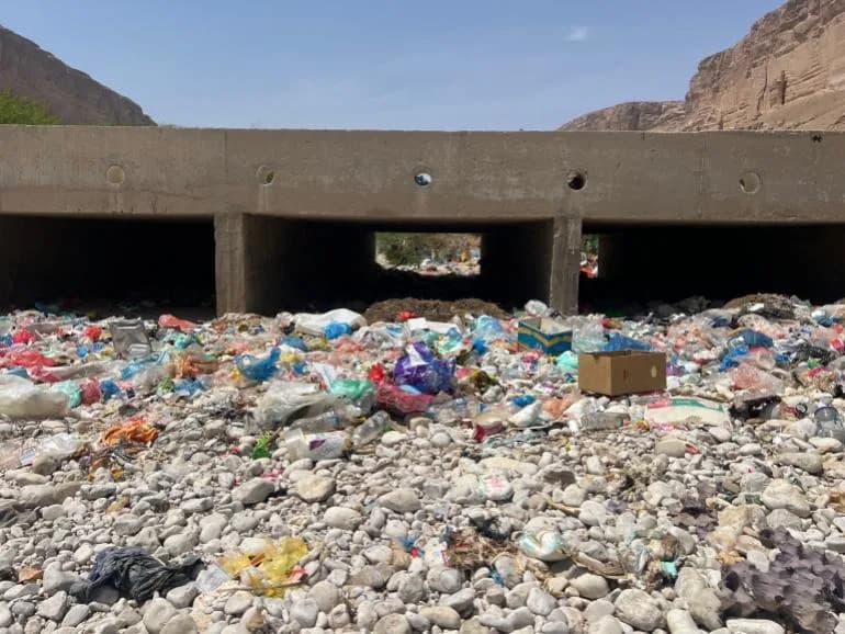 Plastic Waste Is Choking Yemen’s Valleys and Threatening Harvests