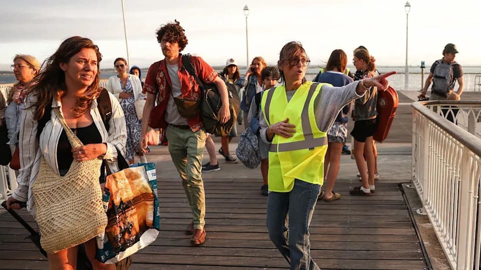 Mass Evacuations After Fast-Moving Wildfires Devastate Southwest France and Areas West of Madrid