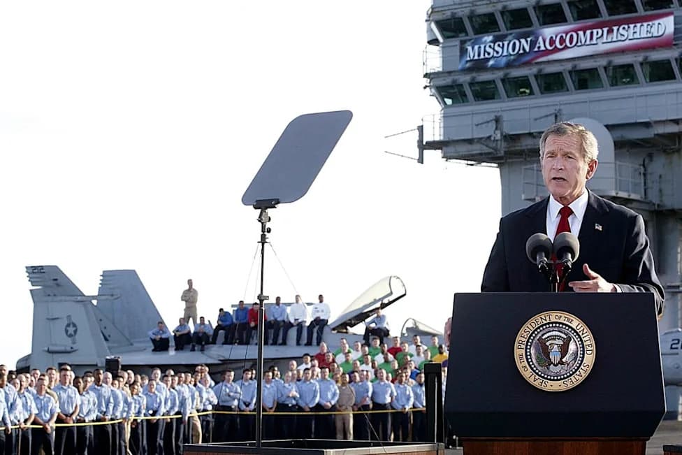 Fox Pundit Says Trump's 'We Won' Iran Claim Echoes Bush's 'Mission Accomplished' Misstep