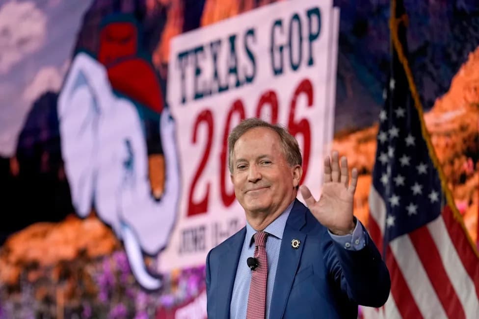 Ken Paxton Evades Reporters Amid Allegations He Voted From A Nonresident Address