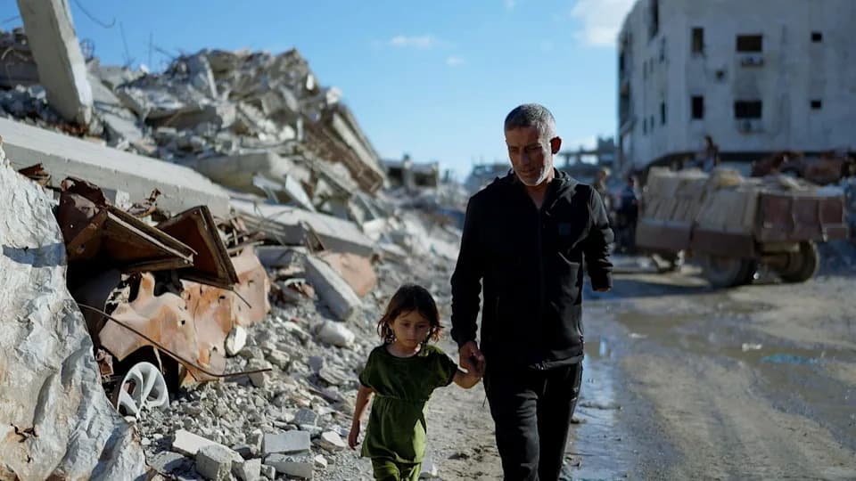 Family Besieged: Father Of Eight Struggles To Survive As Gaza Airstrikes And Humanitarian Crisis Continue