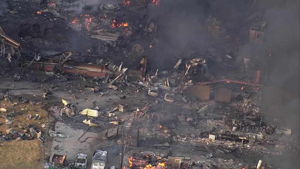 Huge Explosion Rips Through Essex Industrial Unit — 'Ball of Fire' Seen, Sonic-Boom-Like Blast Heard Miles Away