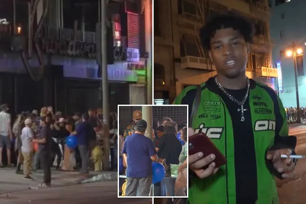 Nitrous-Oxide Party Takes Over DTLA Block Outside Orpheum During Widespread Panic Concert
