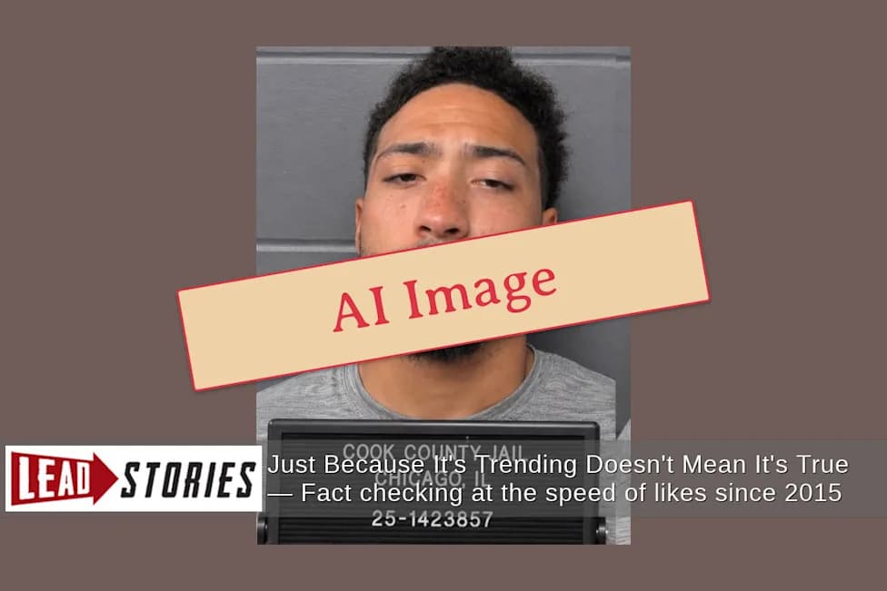 False: No 26-Year-Old Arrested For Hacking Cook County EBT System — Mugshot Was AI-Generated