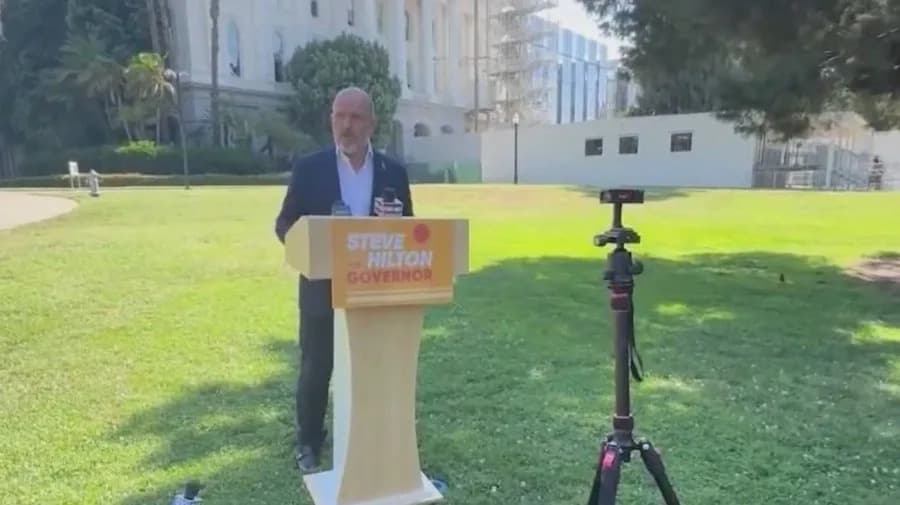 Steve Hilton Ramps Up Cost-Cutting Pledges in California Ahead of Midterms