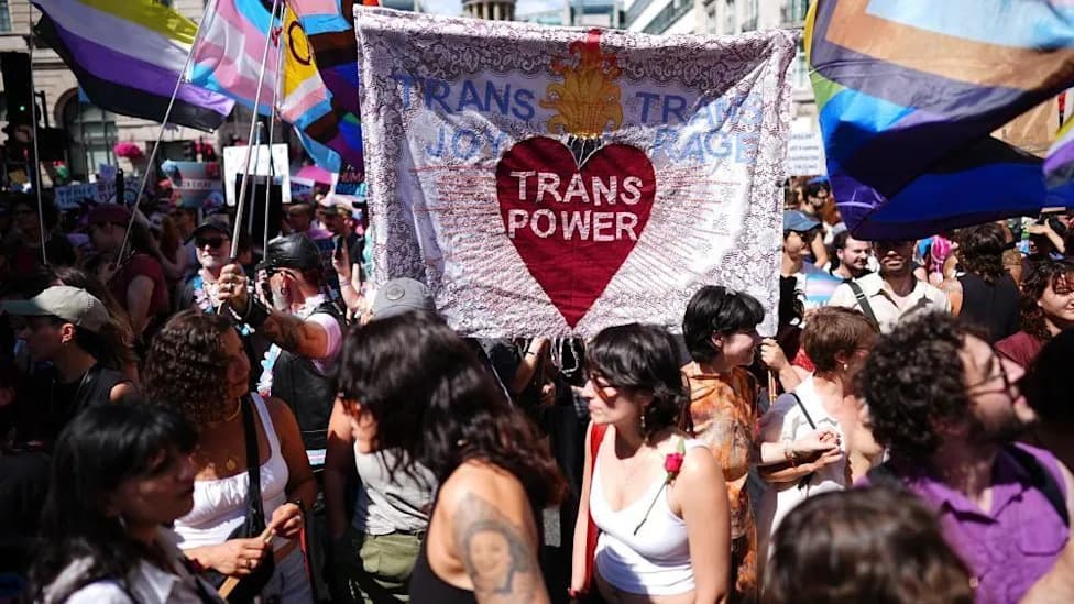 Tens Of Thousands March In London Trans+ Pride Amid New EHRC Guidance