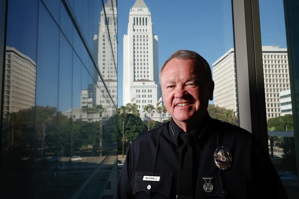 LAPD Chief: City Needs 12,500 Officers as Ranks Shrink Ahead of 2028 Olympics