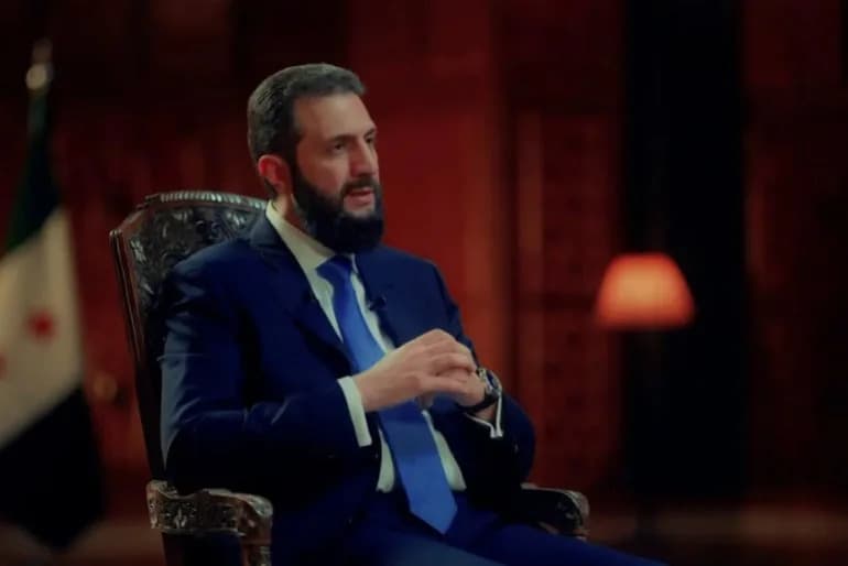 Al-Sharaa: Syria Seeking Multinational Security Deal With Israel, Insisting Golan Claims Remain Intact