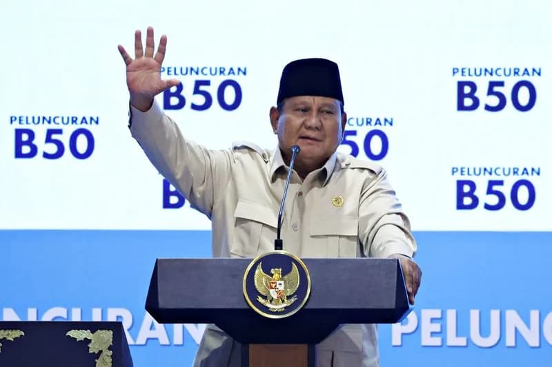 Prabowo Approval Drops to 51.1% as Economic Worries Erode Public Support