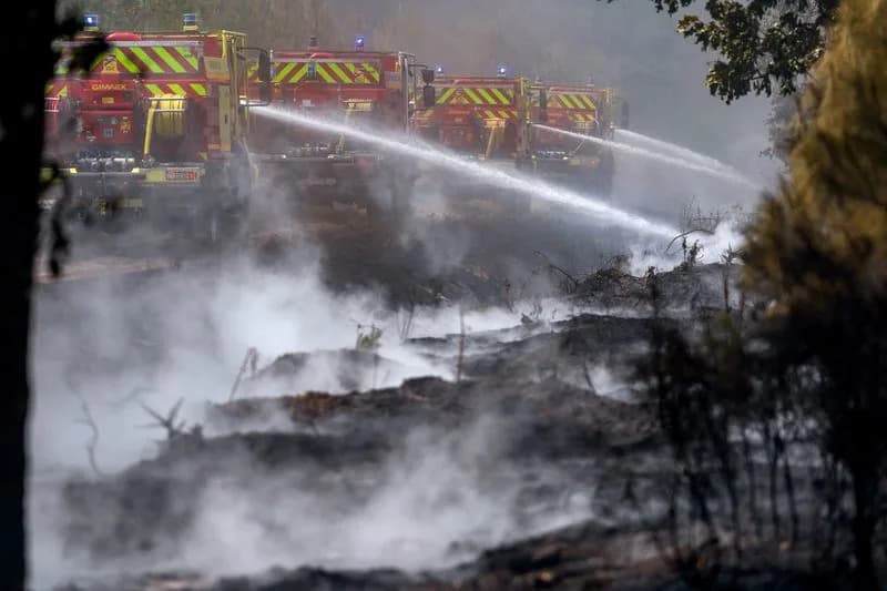 France and Spain Scramble to Contain Massive Wildfires Ahead of New Heatwave