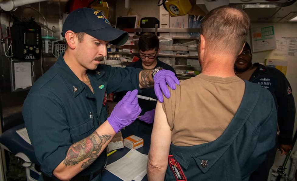 Navy Issues Targeted Flu Vaccine Requirement For Specific Sailors And Civilians
