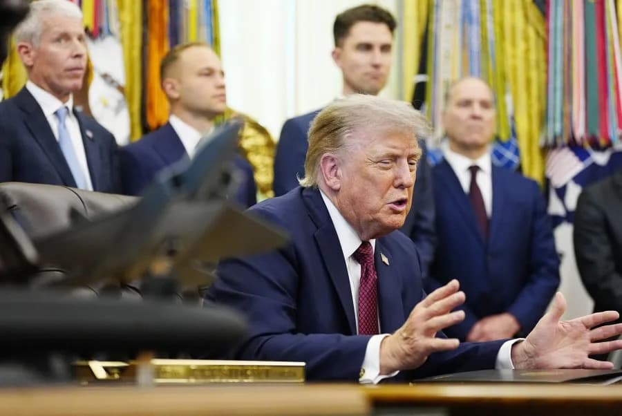Trump Says U.S. Paused Strikes at Iran's Request; Warns of 'Strong Military Action' if Talks Fail