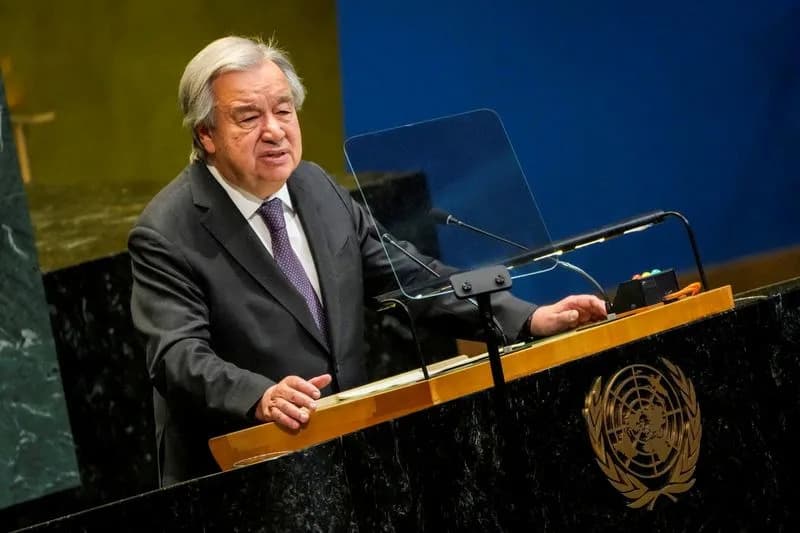 Guterres Visits Cyprus to Push Restart of Stalled Peace Talks