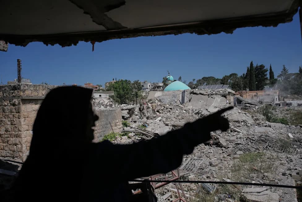 Residents Return to Ruined Southern Lebanese Village After U.S.-Brokered 'Pilot Zones' Agreement