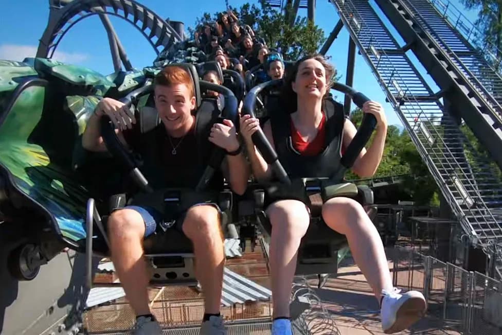 Fire Erupts Under Raptor Roller Coaster Tracks at Gardaland — Wooden Structure Engulfed, No Injuries