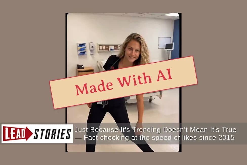 Fact Check: Viral 'The Git Up' Clips Are AI-Generated — Not Real Nurses or Employees