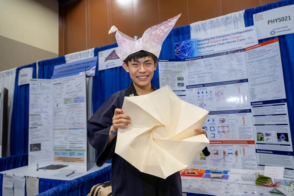 How an 18-Year-Old Turned Origami Into a $100,000 Science Prize