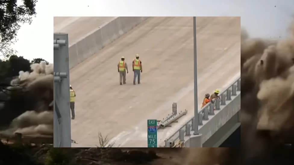 Leftover Dynamite Detonates During Pittsburgh Bridge Cleanup — Cameras Capture Second Blast
