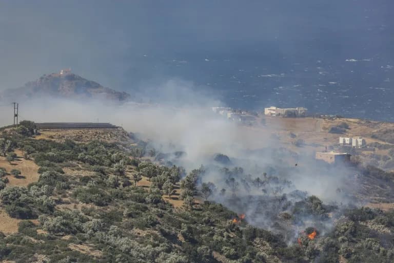 Deadly Crete Wildfire Forces 8,000 Evacuations; Three Firefighters Killed