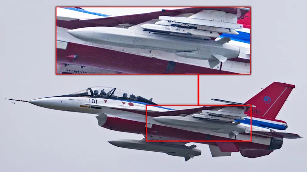 Japanese F-2 Test Jet Spotted Carrying Large Low-Observable Cruise Missiles — Likely Air-Launched Type 25