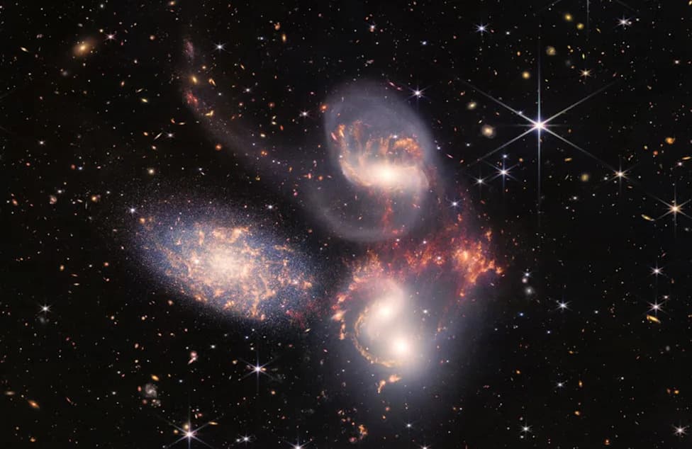 Astronomers Spot Six Galaxies Merging 1.2 Billion Years After the Big Bang — A Giant May Be Forming