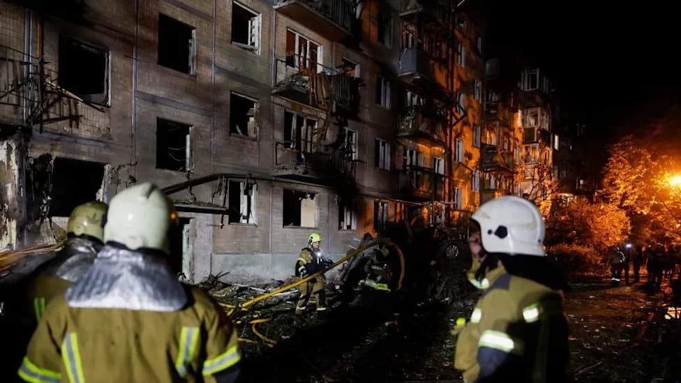 Russian Ballistic Missile Strikes On Kyiv Kill At Least Nine, Injure Dozens
