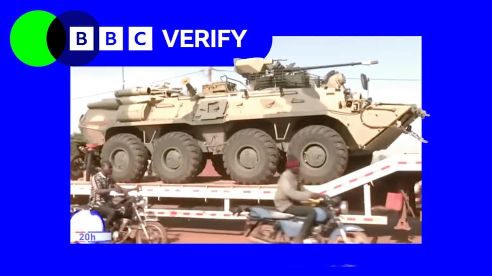 Sanctioned Ship Mikhail Britnev Linked to Large Delivery of Armoured Vehicles to Mali