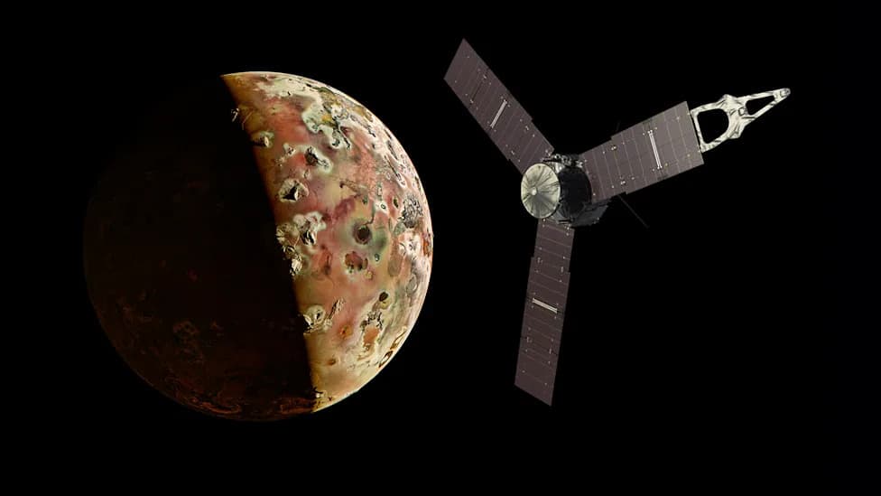 Juno Detects a Sudden Heat Spike Just Below Io’s Surface — First Direct Subsurface Measurements
