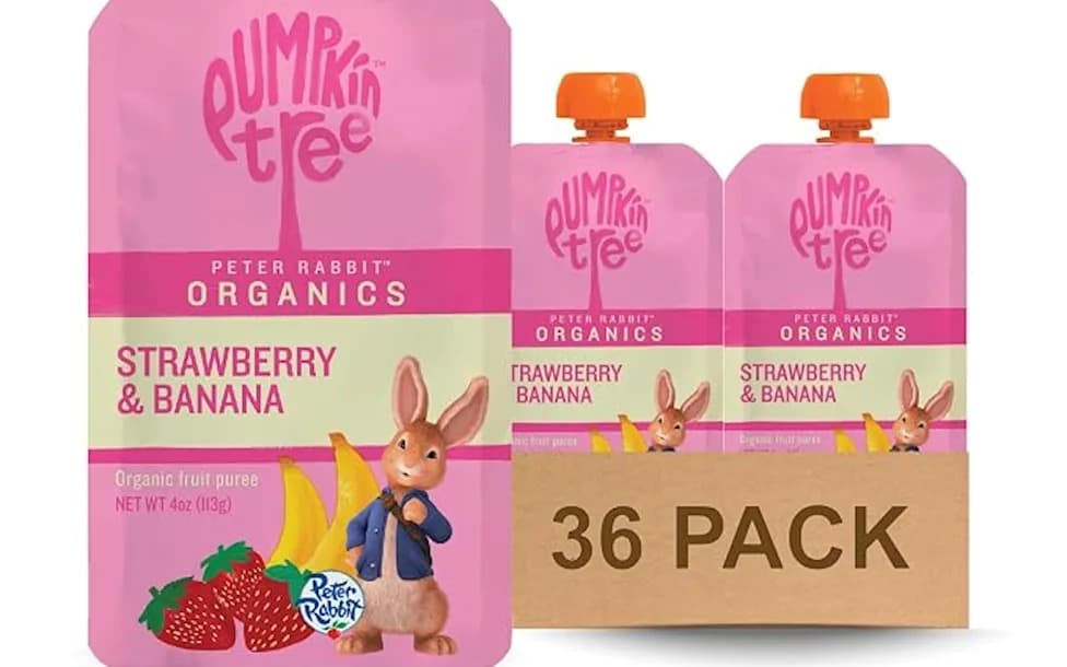 Over 380,000 Peter Rabbit Organics Pouches Recalled After Possible Plastic Strands Found