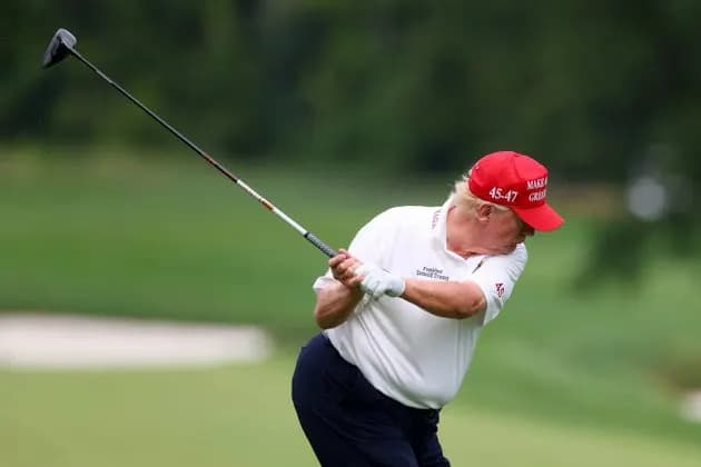 Trump's 'I Won With A 70' Post Draws Fresh Backlash Over Longstanding Golf Cheating Claims