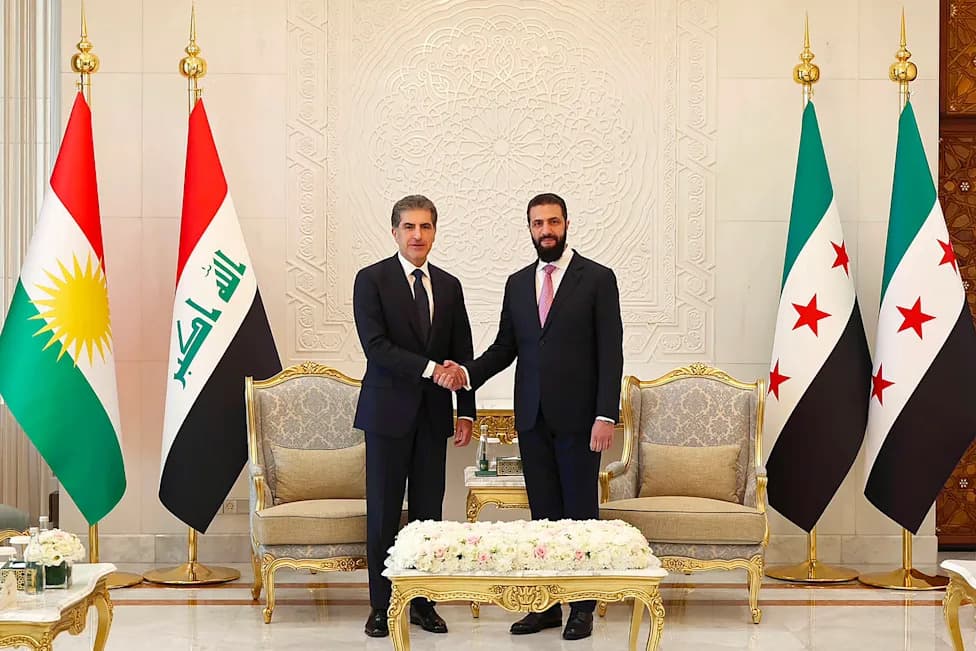 Barzani Visits Damascus: SDF Integration, ISIS Detainees and Border Security Top Talks