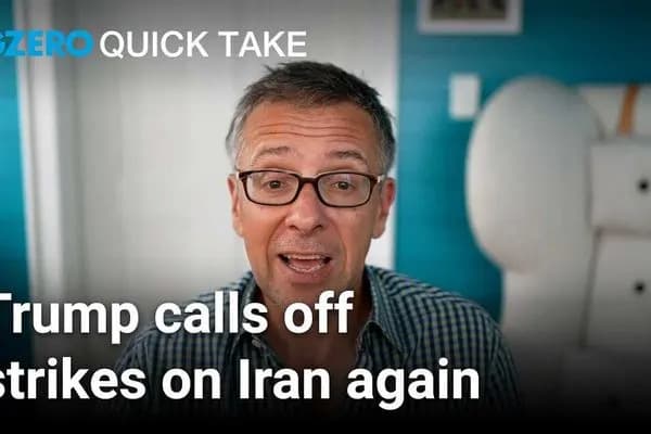 Why Trump Keeps Backing Down on Iran — Bremmer on U.S. Restraint and the Stakes in the Strait of Hormuz