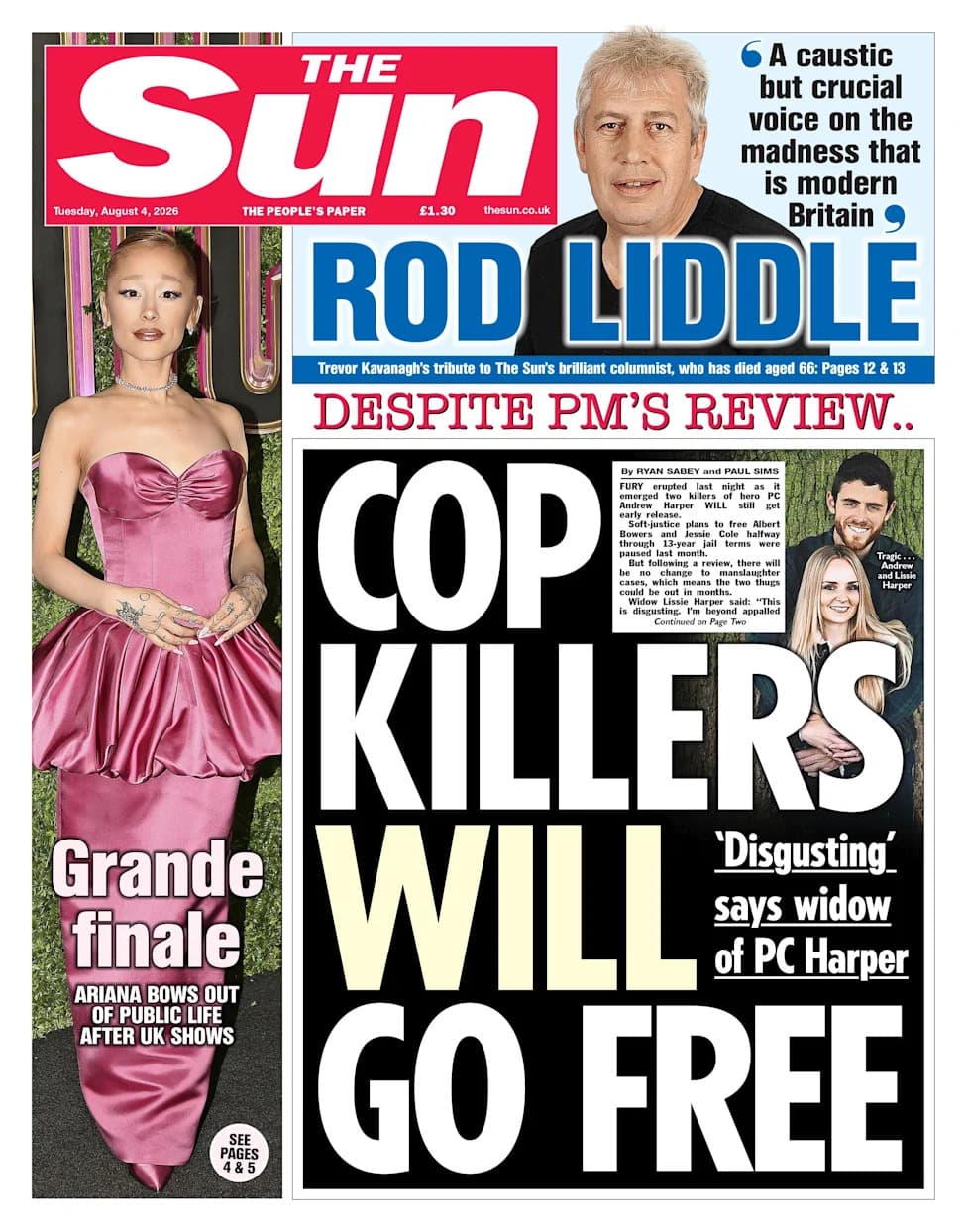 Burnham Defends Early-Release Limits Amid Safety Fears — Papers Also Flag Farage Turmoil and Record Drought