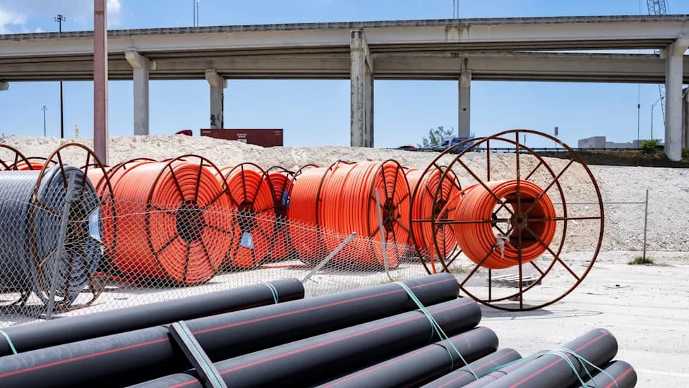 Kansas Town Raises Alarm As Fiber Spools Hint At AI Data Center Plans