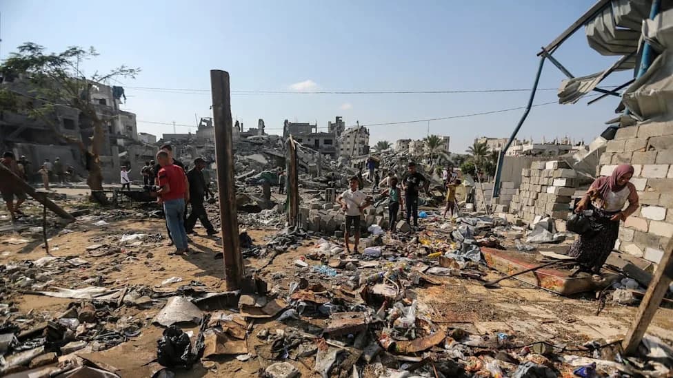 Trump Unveils 'Historic' Gaza Peace Framework As Israeli Airstrikes Kill Dozens