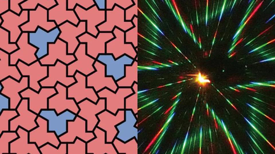 Scientists Build Photonic Crystal From 13‑Sided 'Einstein' Tile That Twists Light