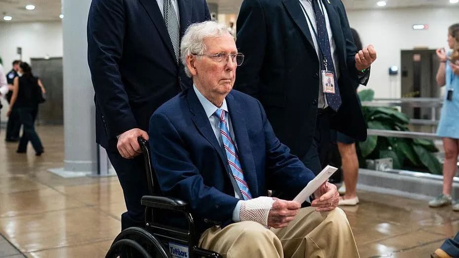 Mitch McConnell Discharged From Rehab; Will Continue Intensive Physical Therapy at Home