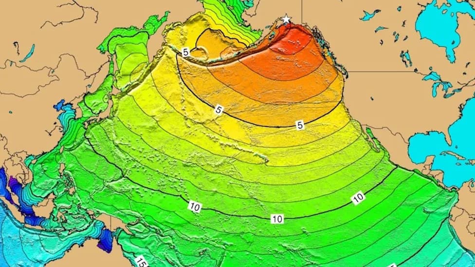 DNR Simulation: M9.2 Alaska Megathrust Could Send 10–30 ft Tsunami To U.S. West Coast (Video)