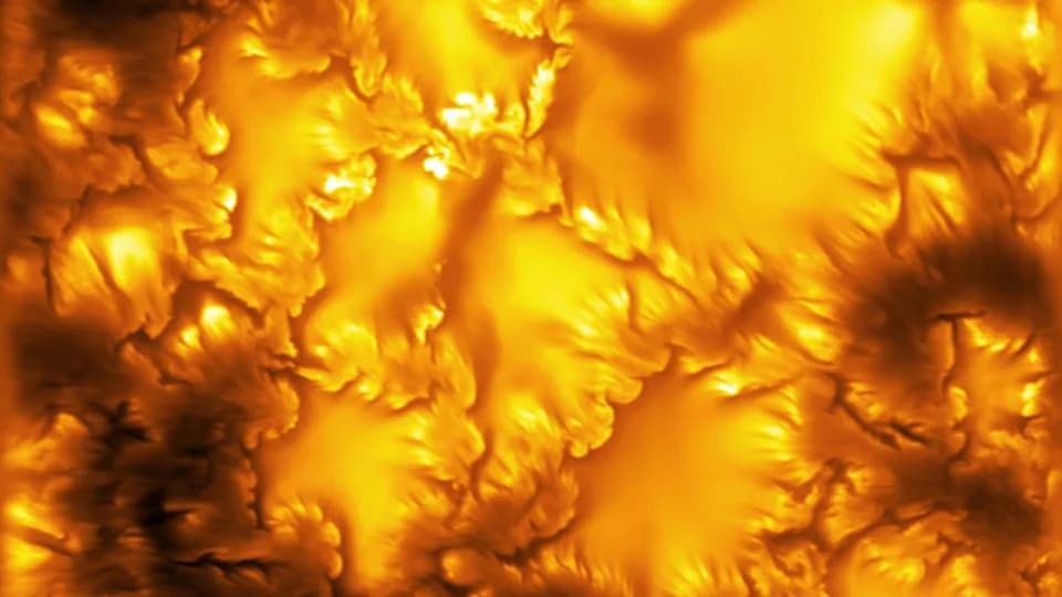 Thousands of Tiny Whirlpools on the Sun: Inouye Telescope Captures First Direct Evidence of Kelvin–Helmholtz Instability
