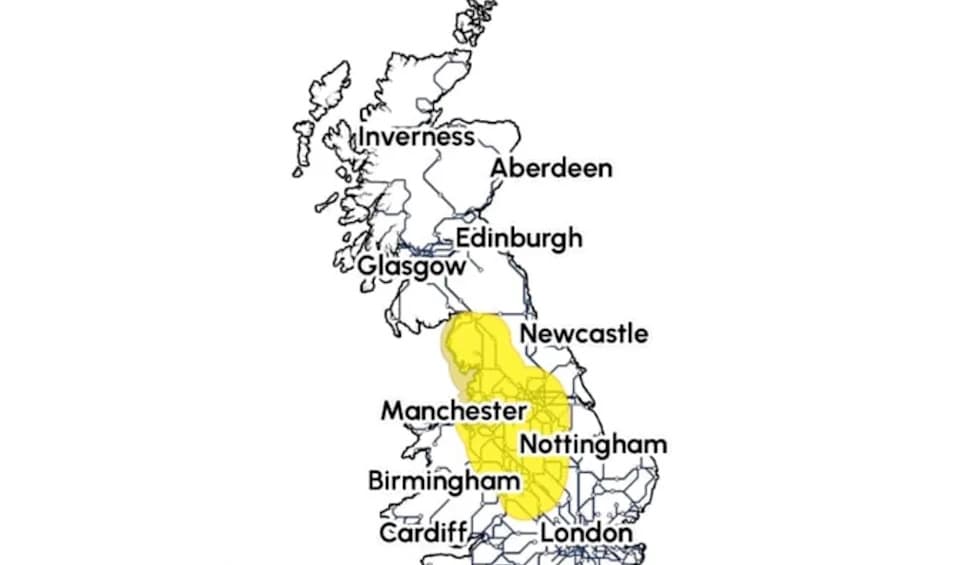Mapped: Major Power Failure Disrupts UK Rail Network — Widespread Delays Across Manchester, Midlands and Wales