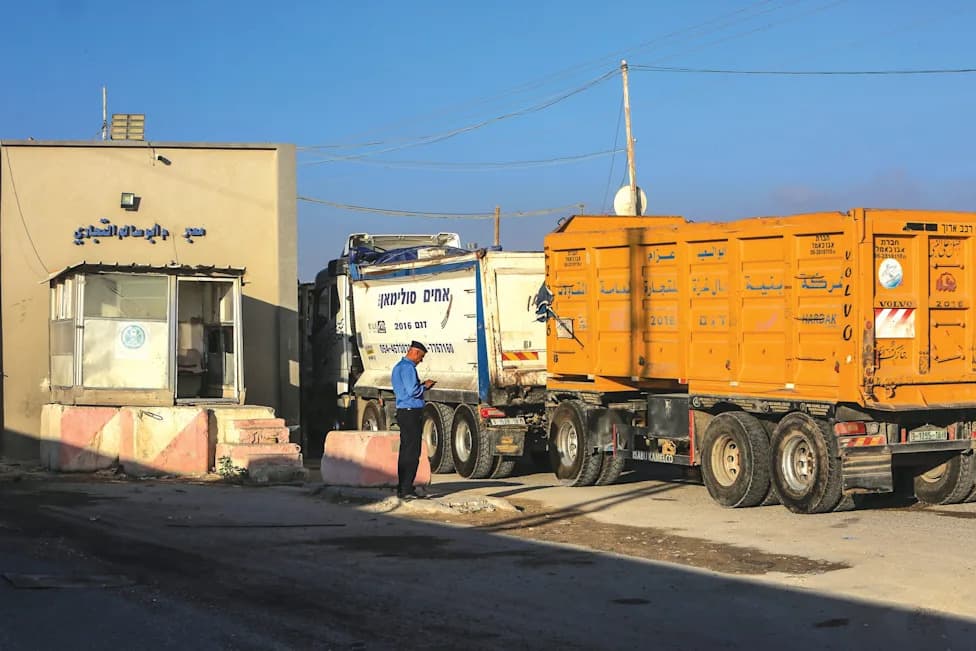 Nukhba Operative Linked to Oct. 7 Arrested Driving Humanitarian Aid Truck to Kerem Shalom