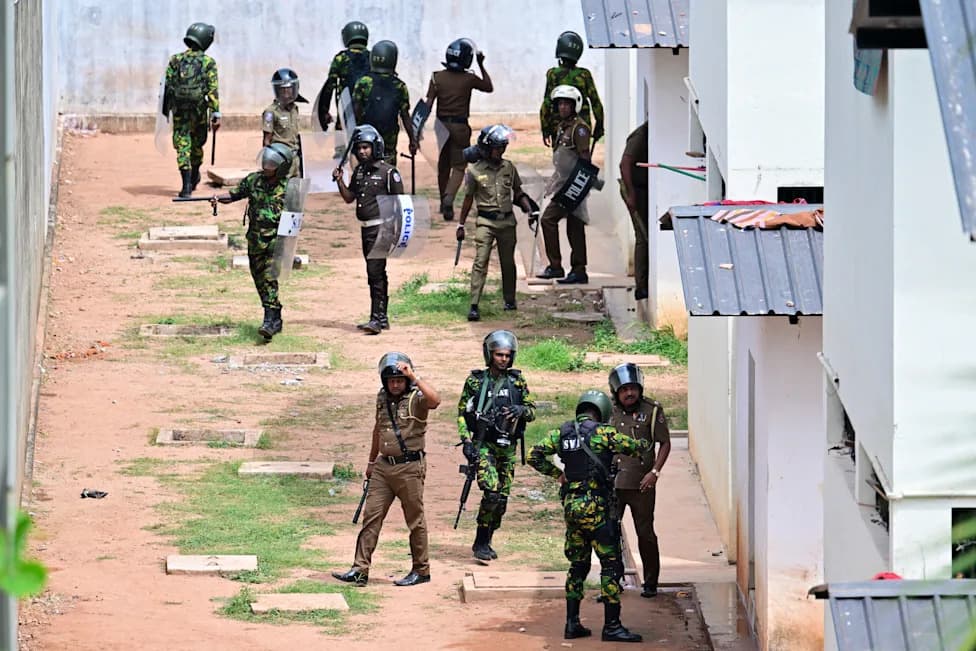 Three Dead, 23 Injured as Suspected Coordinated Riots Rock Sri Lankan Prisons