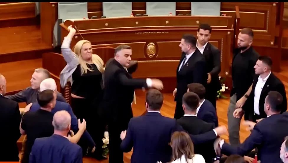 Chaos in Kosovo Parliament: MP Hurls Eggs at Acting PM After Request for More Time on Presidential Vote