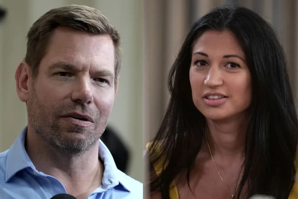 Katie Miller's Alleged Fling With Eric Swalwell Sparks Left-Wing Online Firestorm