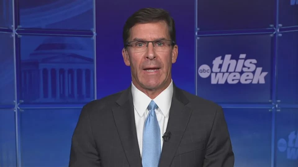 Mark Esper Calls Iran’s Demands To Reopen Strait Of Hormuz 'Ridiculous' — Warns Of Munitions Shortages
