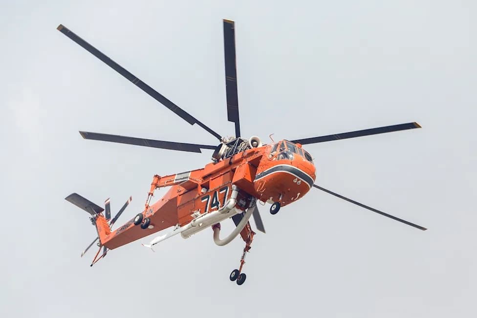 Two Pilots Killed as Sikorsky S-64 Skycrane Crashes Near Richfield While Fighting Utah Wildfire