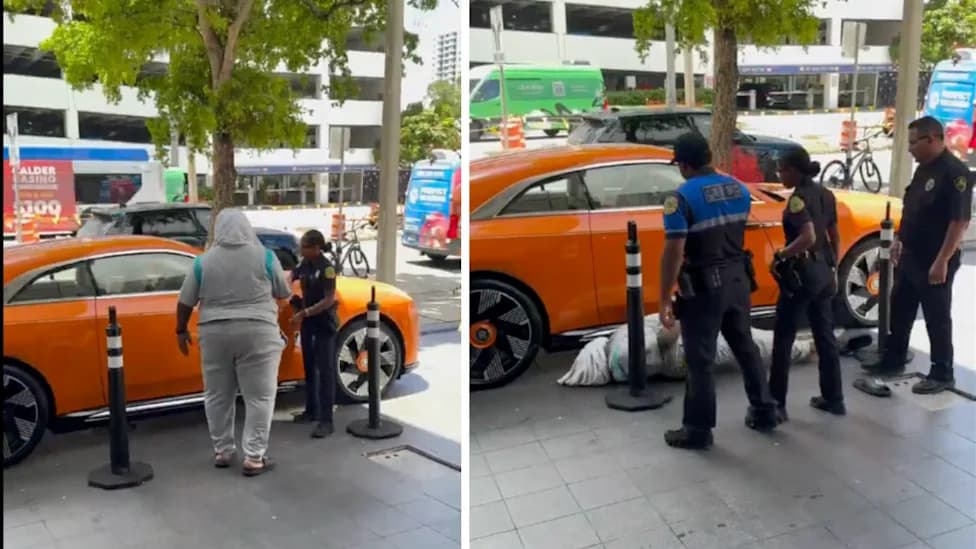 Barefoot Man Tries to Enter Woman’s Rolls‑Royce While She’s Inside — Officers Tase and Arrest Him